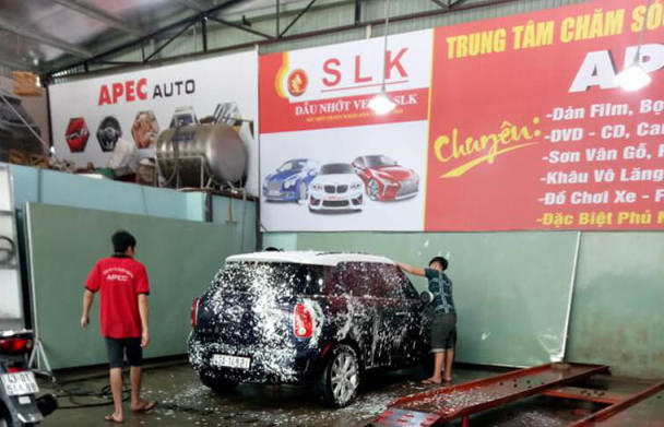 Rửa xe Apec Auto