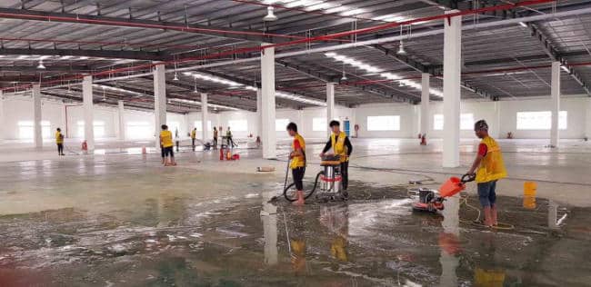 Lợi ích khu sử dụng dịch vụ vệ sinh nhà xưởng