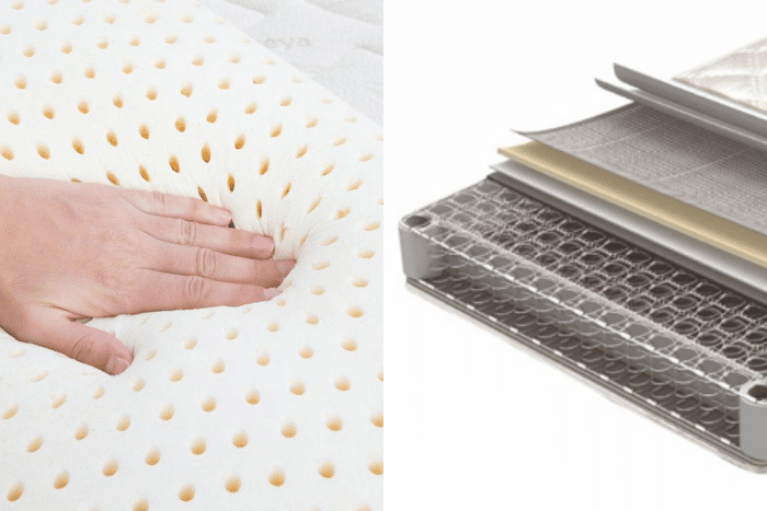 Sự khác nhau giữa nệm cao su kim đan và nệm thông thường
